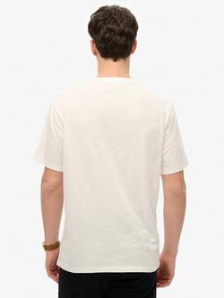 Superdry Vintage Biker Loose T-Shirt - view 2, Off White