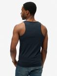 Superdry Outdoor Stripe Vest Top, Eclipse Navy