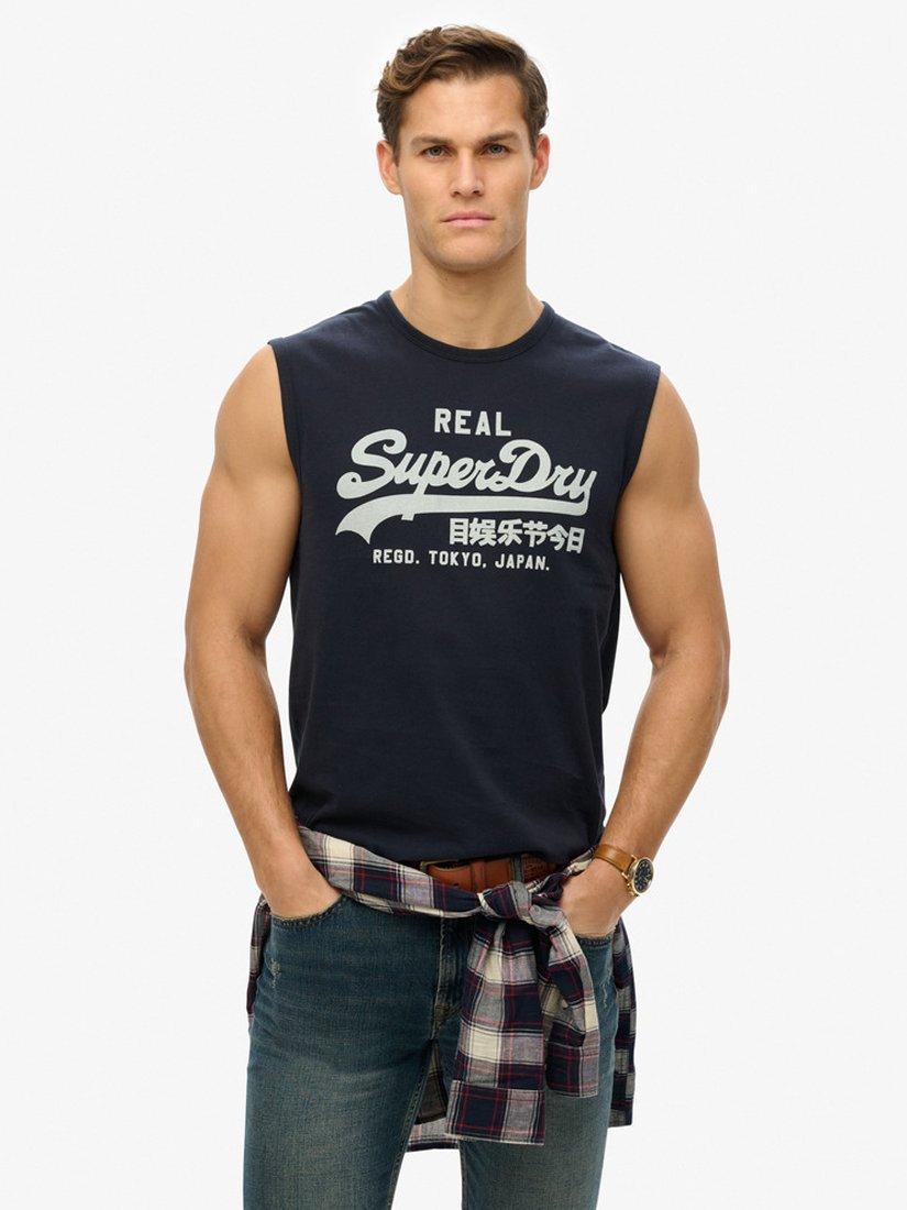 Superdry Vintage Logo Kiss Print Vest Top