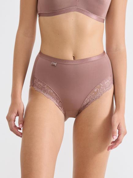 sloggi Romance Maxi Knickers, Pack of 2, Cacao - view 2, Cacao