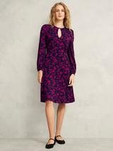 【海外限定】Hobbsワンピース☆Petite Mollie Wildflower Dress, Hobbs Petite Mollie Wildflower Dress, Navy Ivory