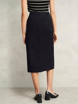 Hobbs Hana High Waist Skirt, Hobbs Navy - view 2, Hobbs Navy