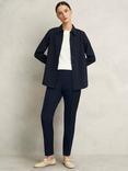 Hobbs Lexi Tailored Trousers, Navy