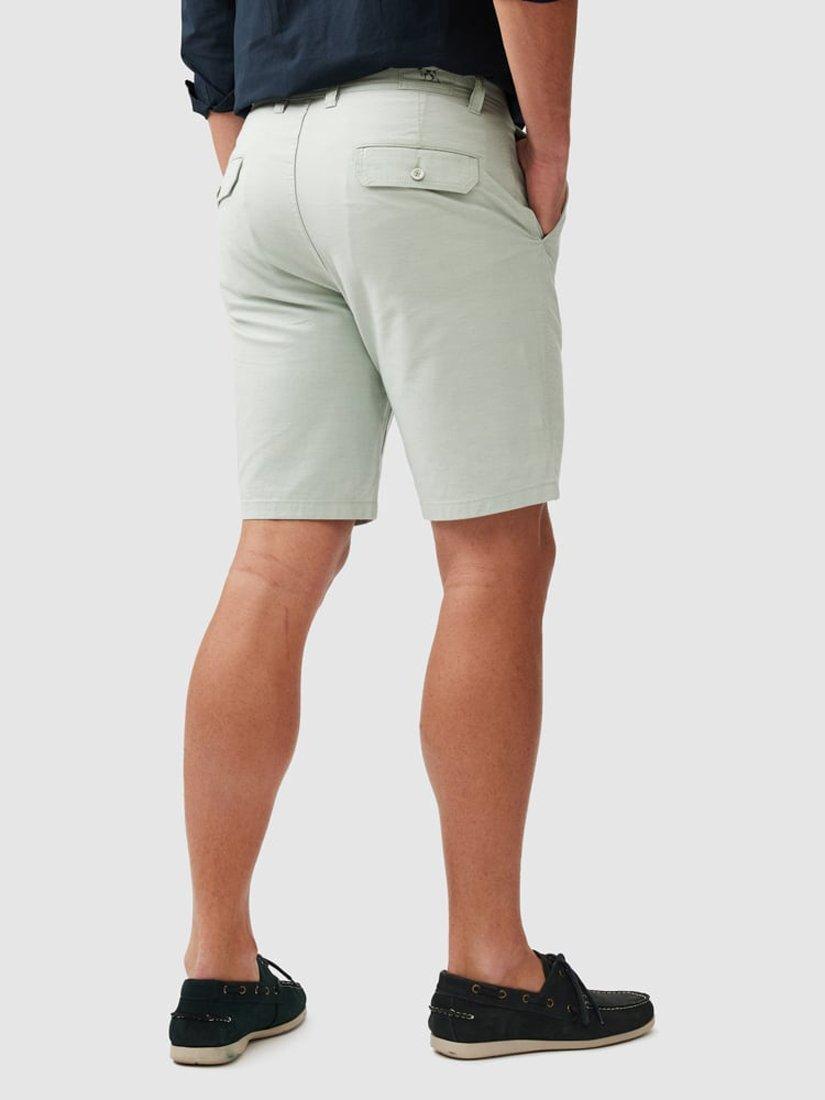 Product image 3 of 5, which shows Rodd & Gunn The Gunn Stretch Cotton 9" Bermuda Shorts, Sage, 28