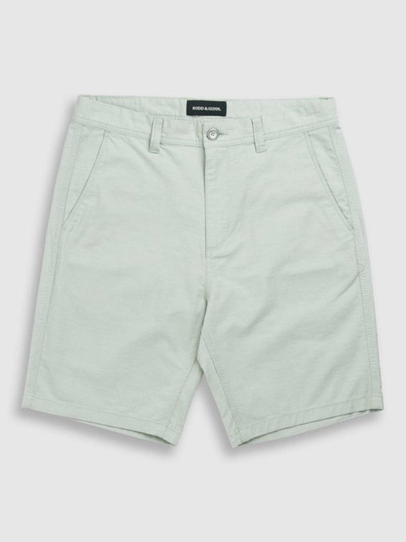Product image 4 of 5, which shows Rodd & Gunn The Gunn Stretch Cotton 9" Bermuda Shorts, Sage, 28