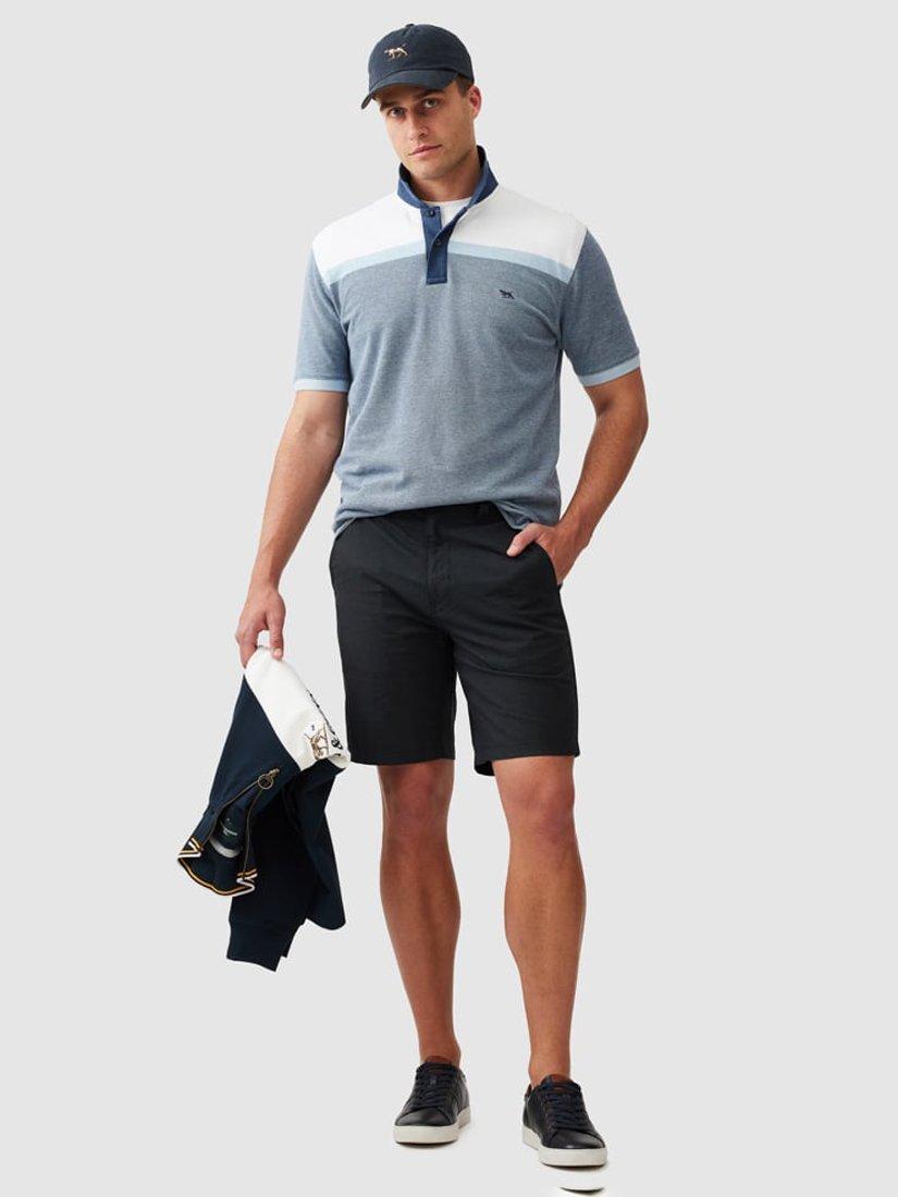 Product image 2 of 5, which shows Rodd & Gunn The Gunn Stretch Cotton 9" Bermuda Shorts, Coal, 28