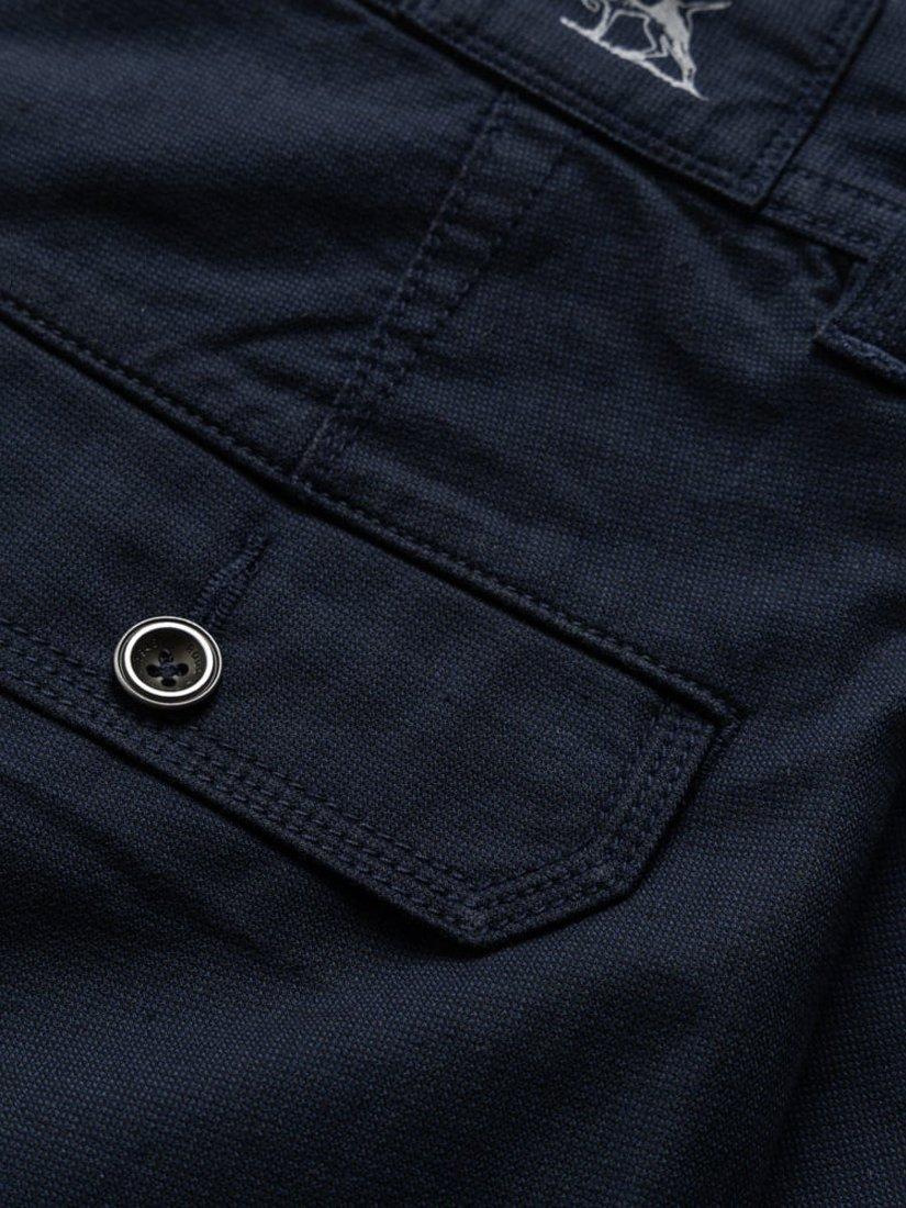 Product image 5 of 5, which shows Rodd & Gunn The Gunn Stretch Cotton 9" Bermuda Shorts, Midnight, 28