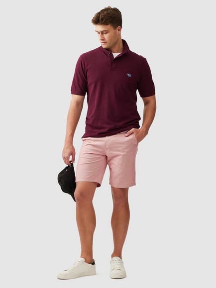 Rodd & Gunn The Gunn Stretch Cotton 9" Bermuda Shorts, Sienna - view 2, Sienna