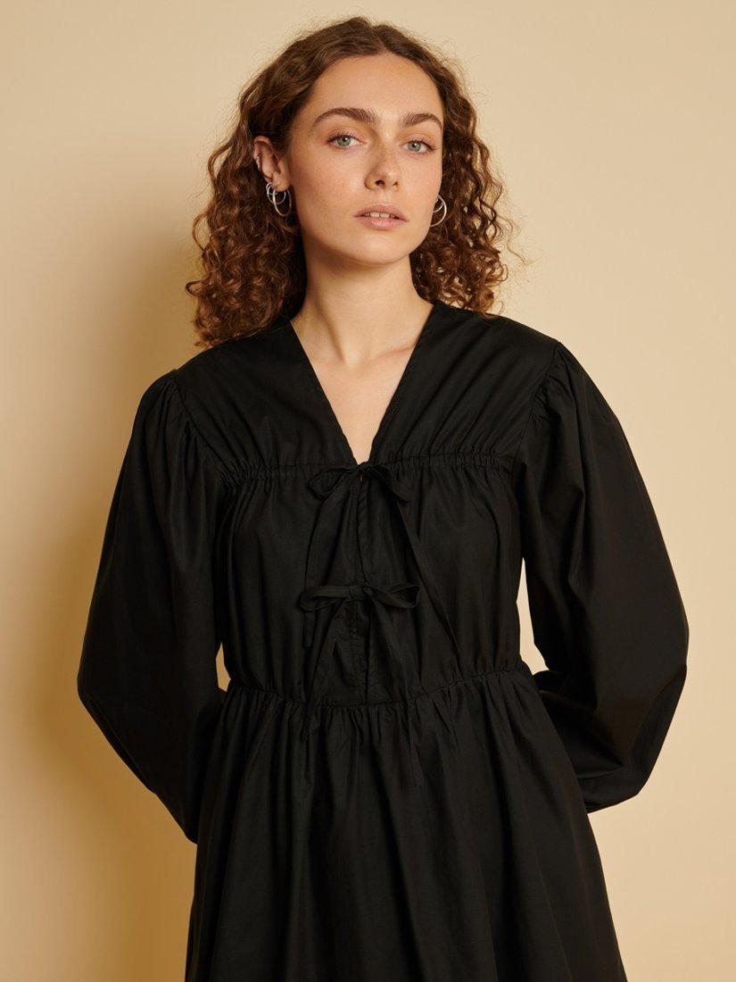 Product image 5 of 6, which shows GHOSPELL Sanna Mini Dress, Black, 6