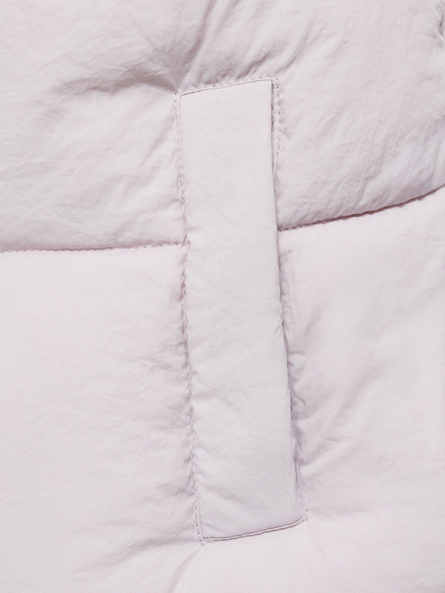 Product image 5 of 7, which shows Mango Kids' Andy Quilted Gilet, Light Pastel Purple, 11-12 yrs