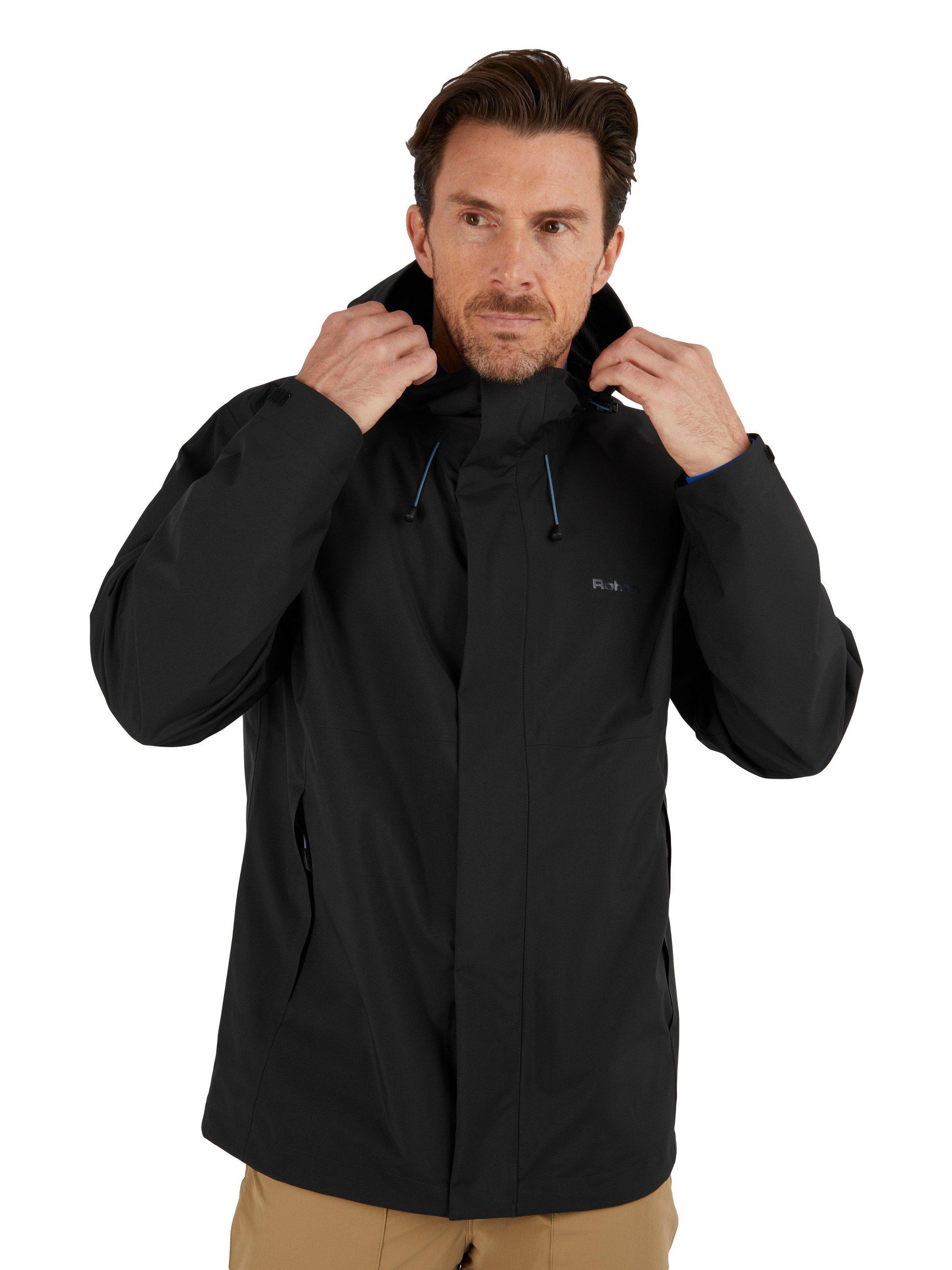Product image 1 of 10, which shows Rohan Men's Farne Jacket, Black, S