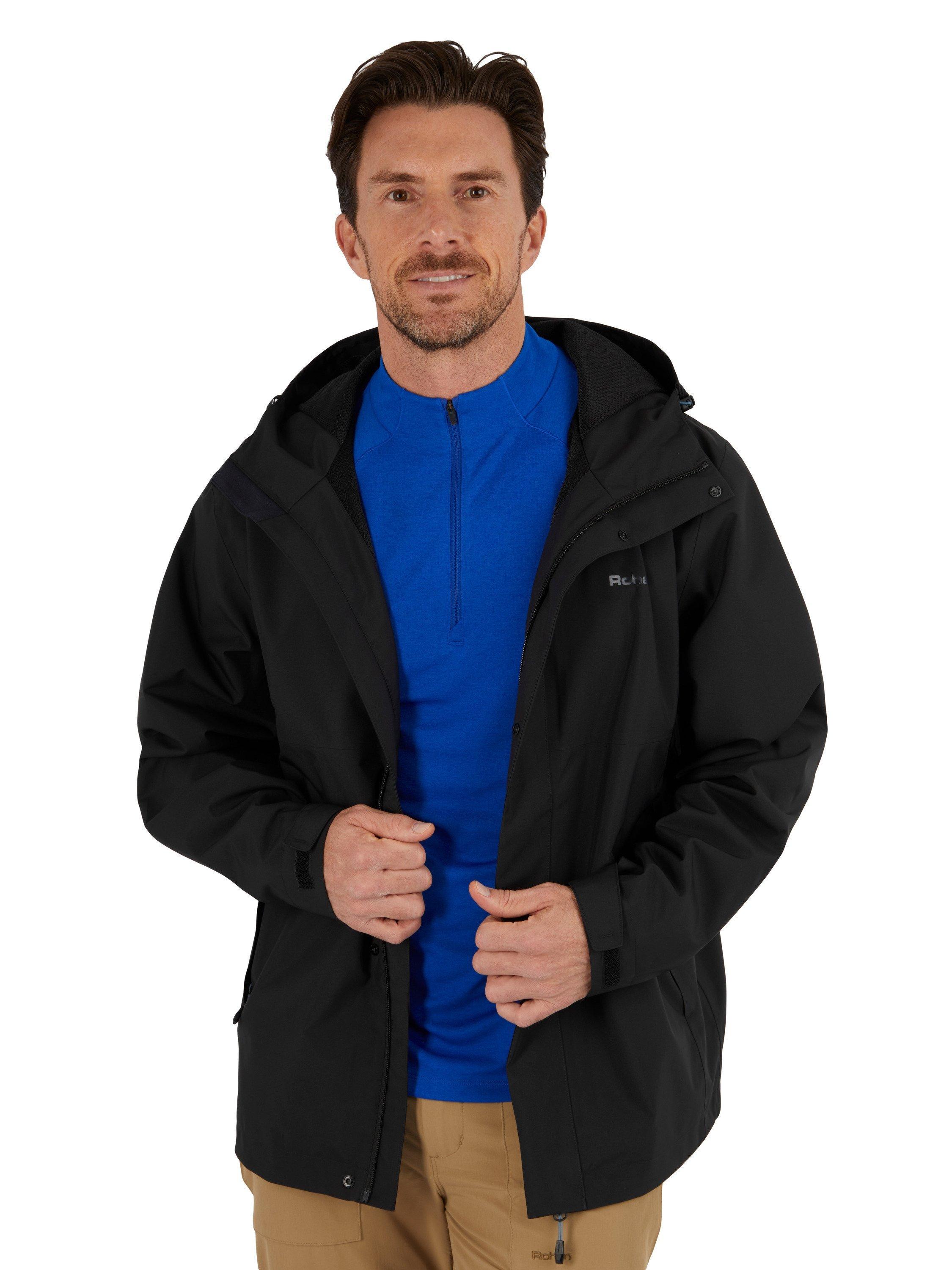 Product image 10 of 10, which shows Rohan Men's Farne Jacket, Black, S