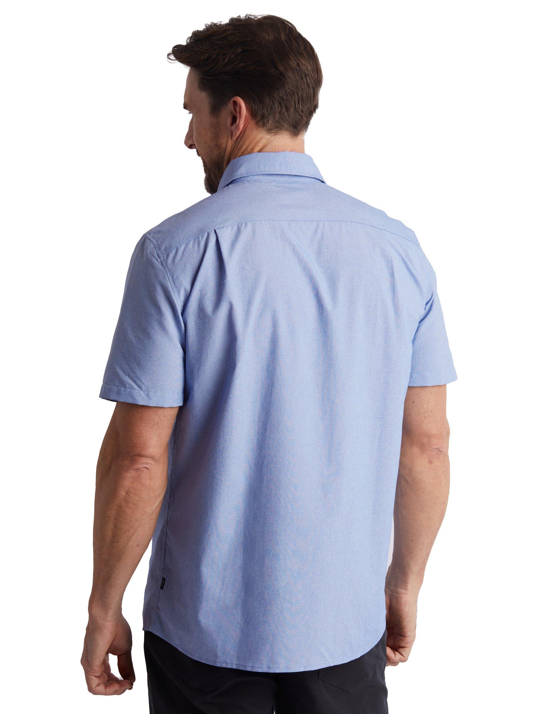 Product image 2 of 6, which shows Rohan Men's Finchley Shirt, Ridge Blue Oxford, S