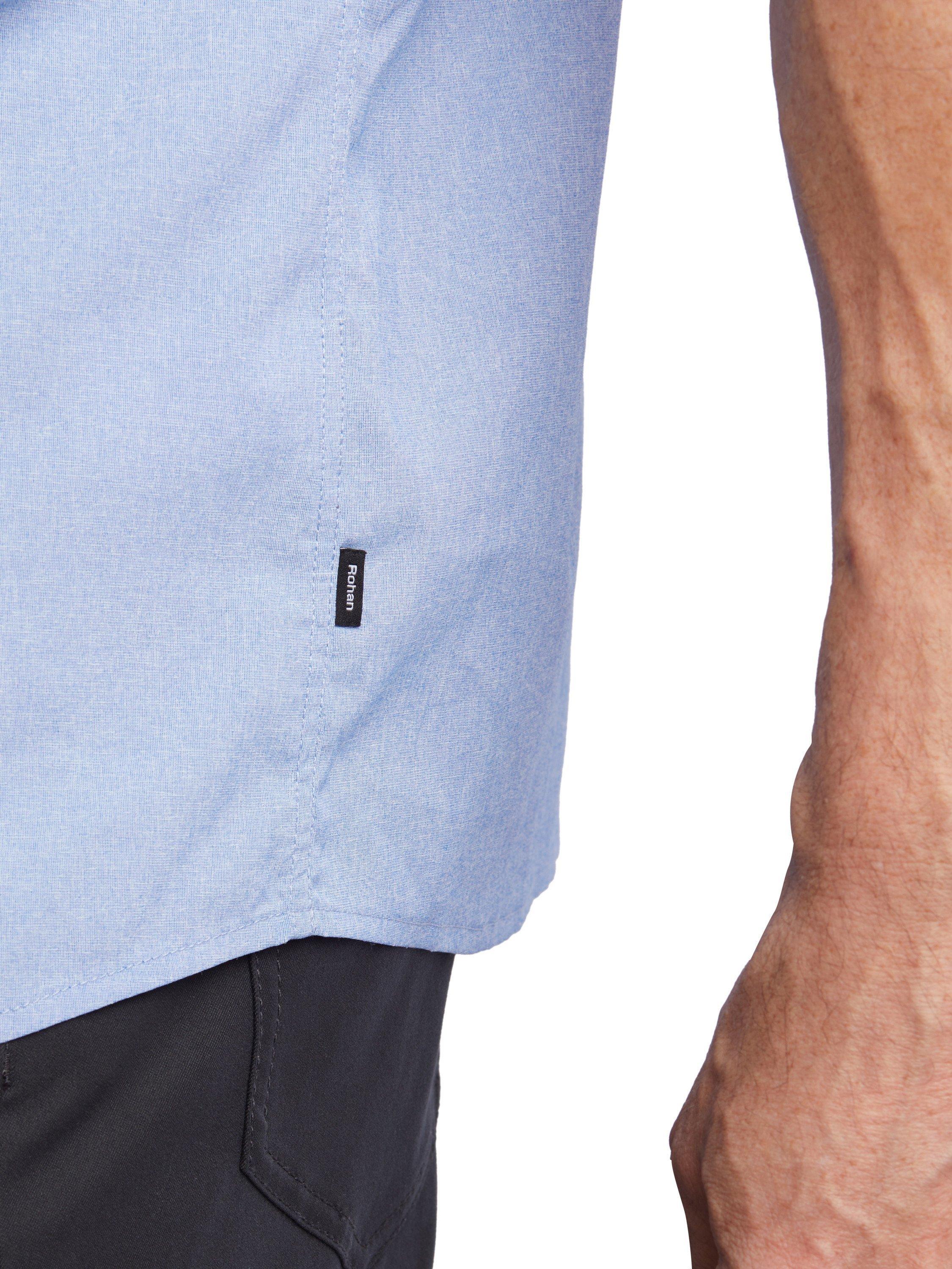 Product image 6 of 6, which shows Rohan Men's Finchley Shirt, Ridge Blue Oxford, S