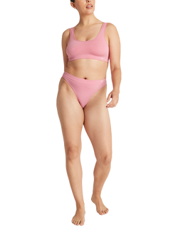 Nudea Seamless TENCEL™ Thong, Rose Pink