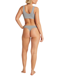 Nudea Seamless TENCEL™ Thong - view 2, Storm Grey