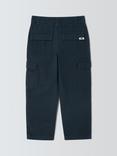 John Lewis Kids' Slub Cargo Trousers, Navy Blazer