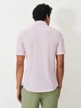 Crew Clothing Linen Blend Regular Fit Shirt, Light Pink