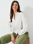 Crew Clothing Meadow Broderie Anglaise Top, White