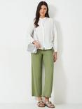 Crew Clothing Meadow Broderie Anglaise Top, White