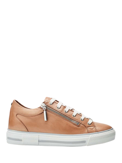 Moda in Pelle Bramleigh Trainers, Taupe, Taupe