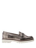 Moda in Pelle Emori Leather Snaffle Trim Loafers