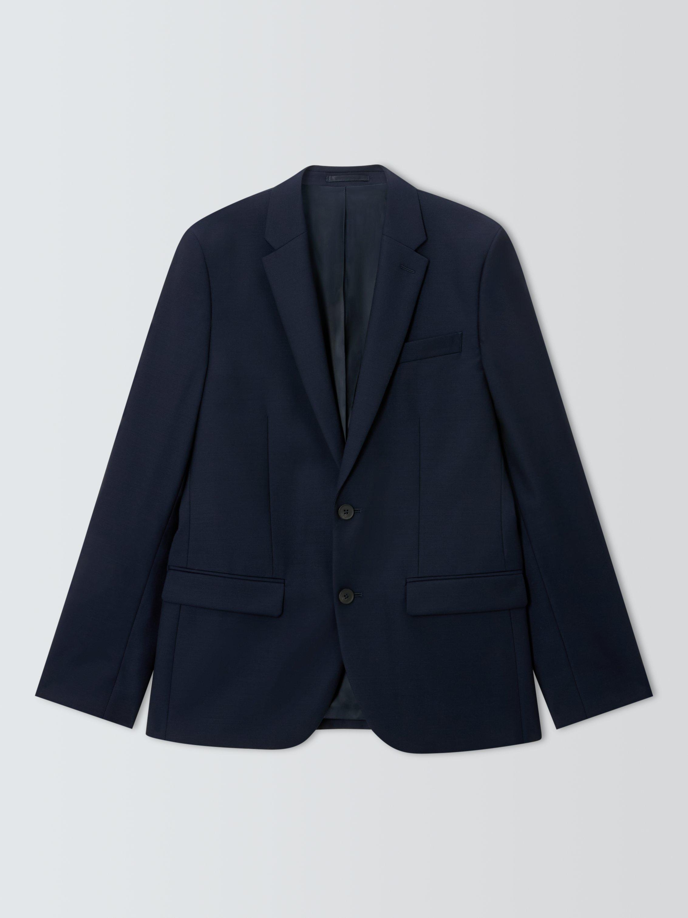 Product image 4 of 7, which shows John Lewis Slim Fit Pure Wool Blend Suit Jacket, Navy, 36S
