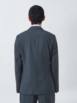 John Lewis Single Breasted Slim Fit Wool Blend Suit Jacket - view 2, Navy