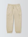 John Lewis Kids' Ribstop Cargo Trousers, Natural