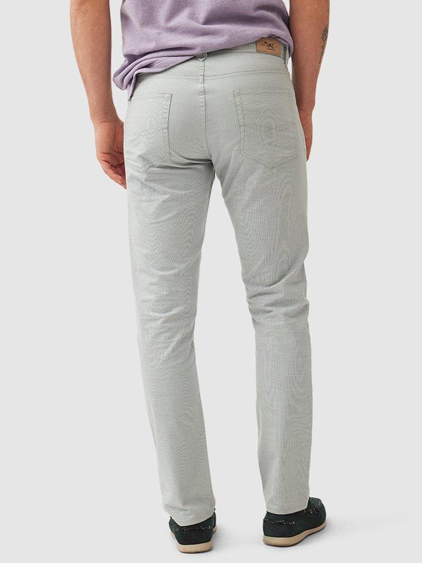 Product image 3 of 6, which shows Rodd & Gunn Gunn Fabric Straight Fit Long Leg Jeans, Dove, 28L