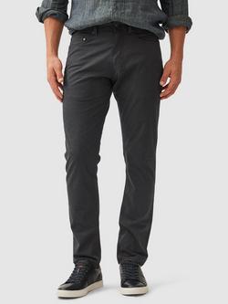 Rodd & Gunn Gunn Fabric Straight Fit Long Leg Jeans, Granite