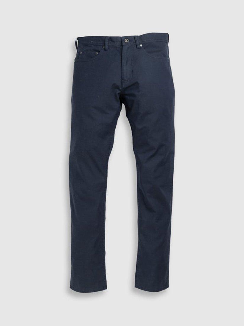 Product image 4 of 6, which shows Rodd & Gunn Gunn Fabric Straight Fit Regular Leg Jeans, Midnight, 28R