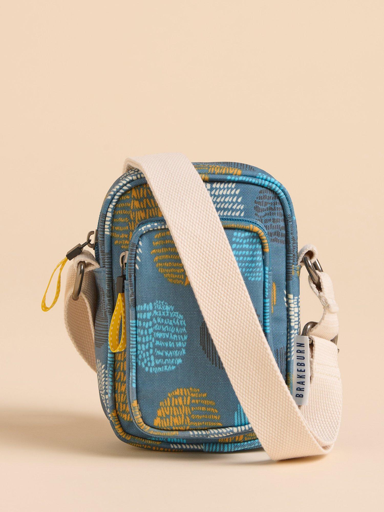 Product image 1 of 4, which shows Brakeburn Lunar Small Crossbody Bag, Teal