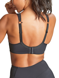 Panache Power Underwired Sports Bra - view 2, Black