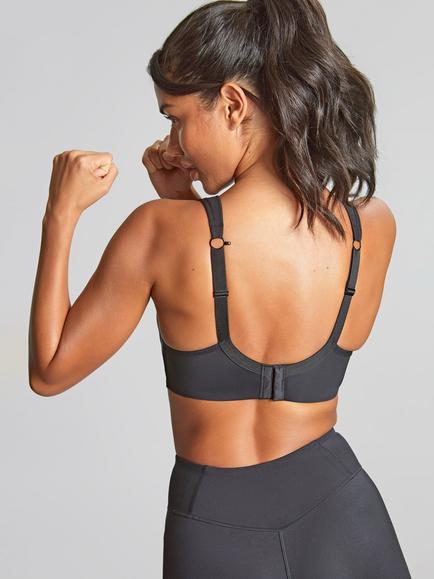 Panache Power Underwired Sports Bra - view 2, Black