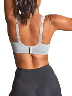 Panache Power Underwired Sports Bra - view 2, Grey Marl