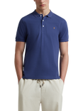 Farah Organic Cotton Slim Fit Short Sleeve Blanes Polo Shirt