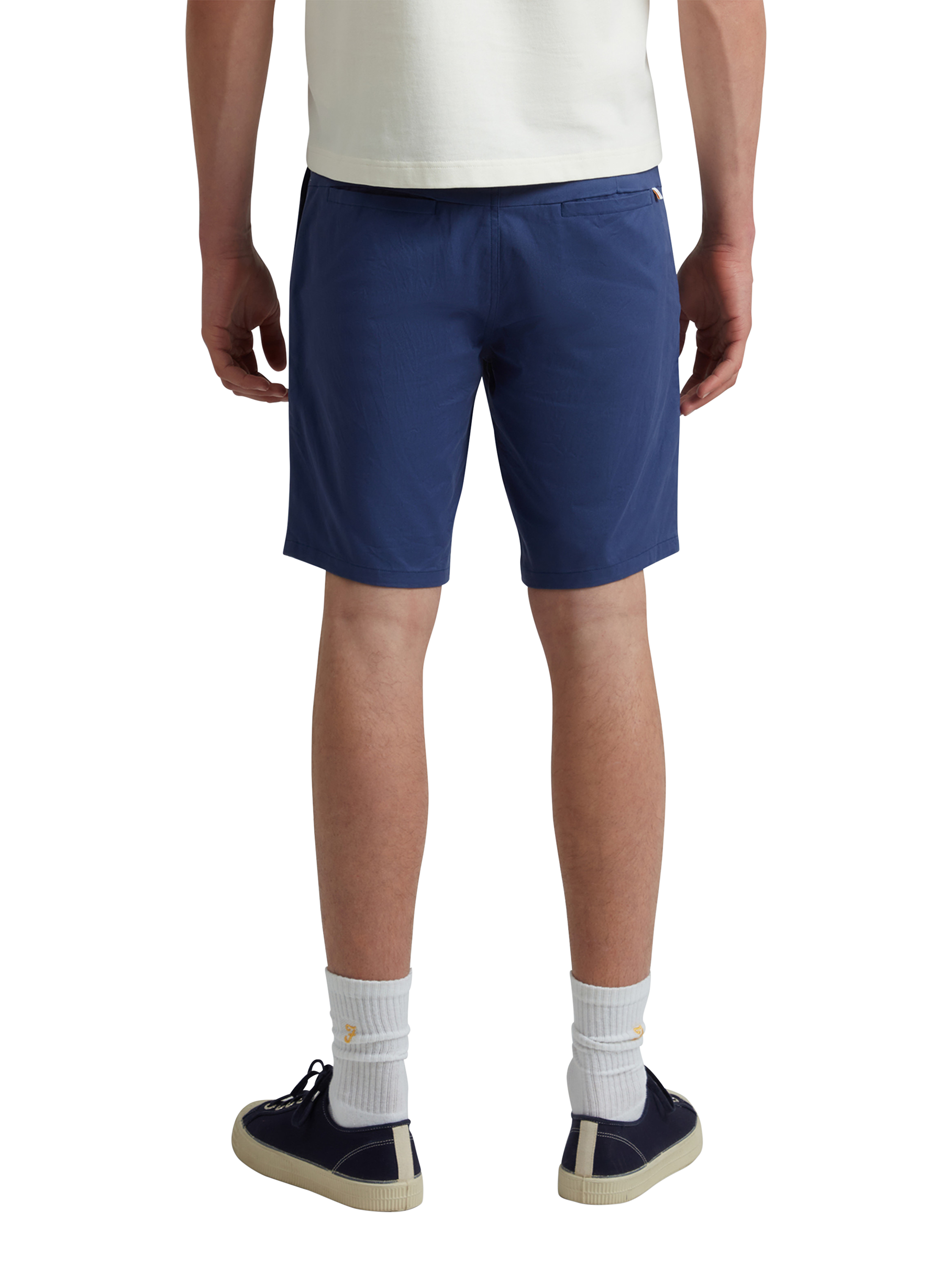 Product image 2 of 5, which shows Farah Hawk Chino Shorts, Sigil Blue, Sigil Blue, 30