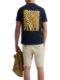 Farah Amesbury Organic Cotton Regular Fit Short Sleeve Graphic T-Shirt
