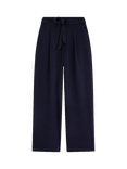 SUNCOO John Straight Leg Trousers, Navy