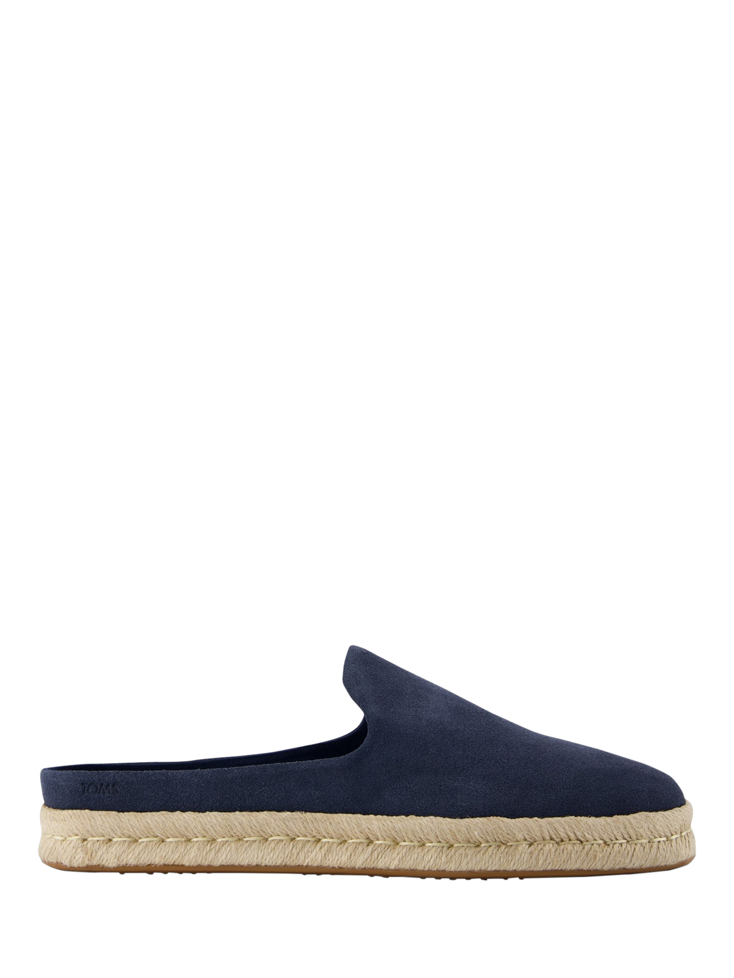 Product image 1 of 5, which shows TOMS Santiago Mule Espadrilles, Navy, 7