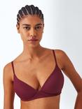 John Lewis Willow Ribbed Non-Wired T-Shirt Bra, Fig