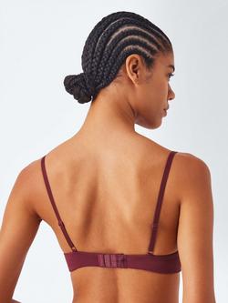 John Lewis Willow Ribbed Non-Wired T-Shirt Bra - view 2, Fig