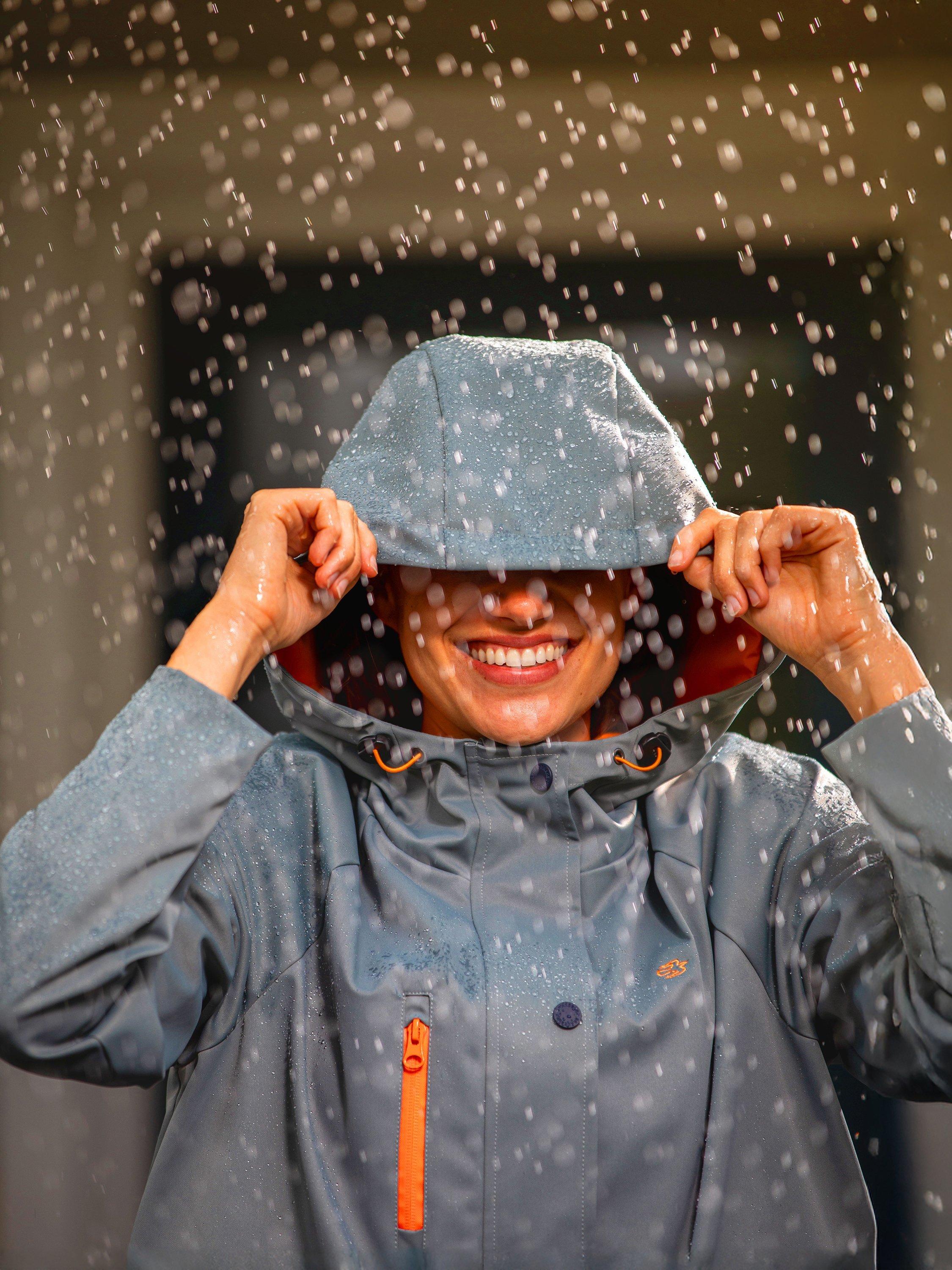 Product image 2 of 7, which shows Brakeburn Colour Pop Waterproof Coat, Grey, 8