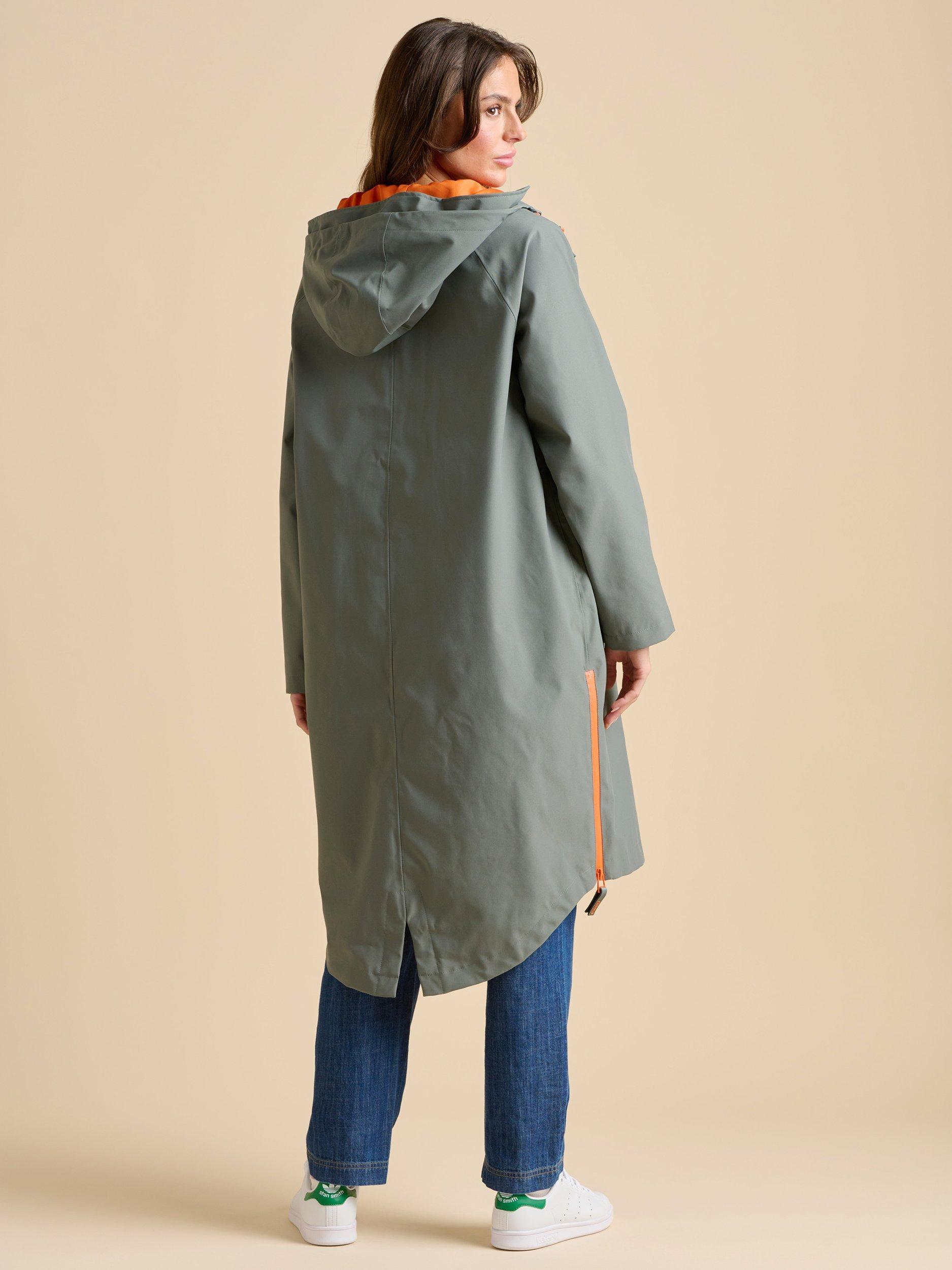 Product image 3 of 7, which shows Brakeburn Colour Pop Waterproof Coat, Grey, 8