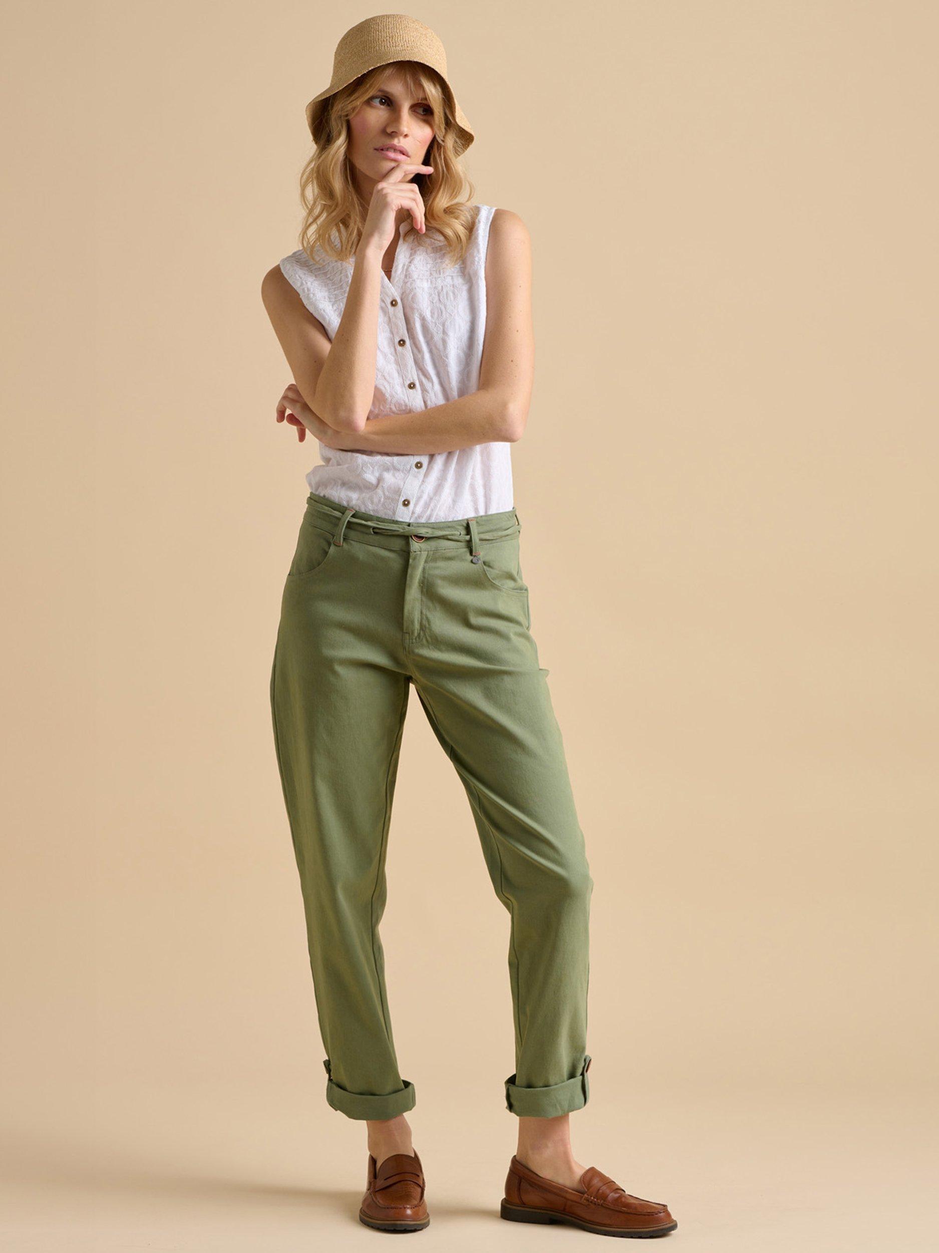 Product image 1 of 5, which shows Brakeburn Buoy Textured Sleeveless Shirt, White, 8