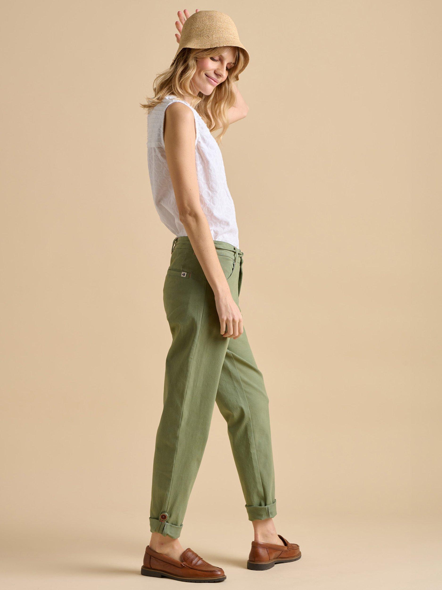 Product image 3 of 5, which shows Brakeburn Buoy Textured Sleeveless Shirt, White, 8