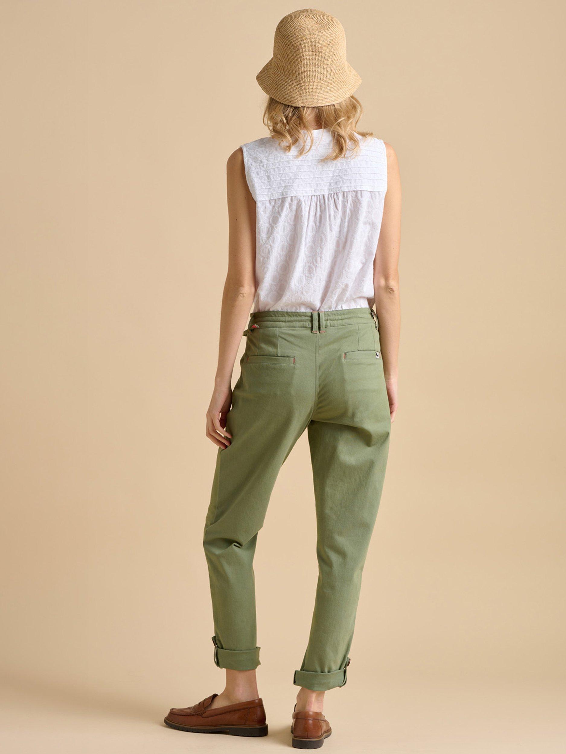 Product image 4 of 5, which shows Brakeburn Buoy Textured Sleeveless Shirt, White, 8