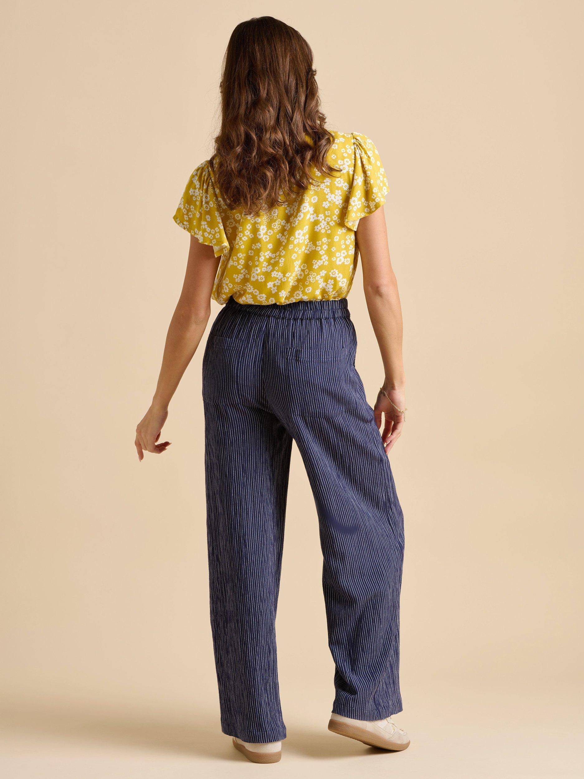 Product image 2 of 6, which shows Brakeburn Summer Ditsy Print Blouse, Yellow, 8