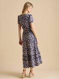 Brakeburn Floating Daisy Maxi Dress, Navy